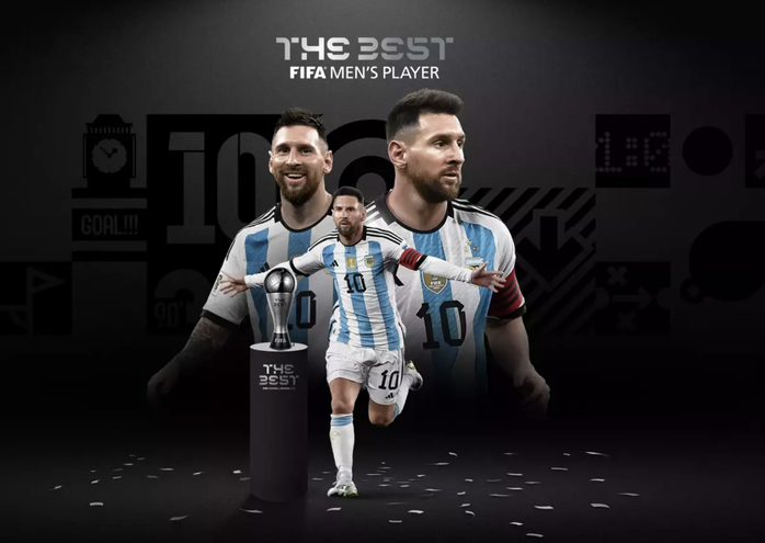 Thắng kịch tính Haaland, Messi giành giải "FIFA The Best 2023"- Ảnh 1. Thắng kịch tính Haaland, Messi giành giải "FIFA The Best 2023"- Ảnh 1.