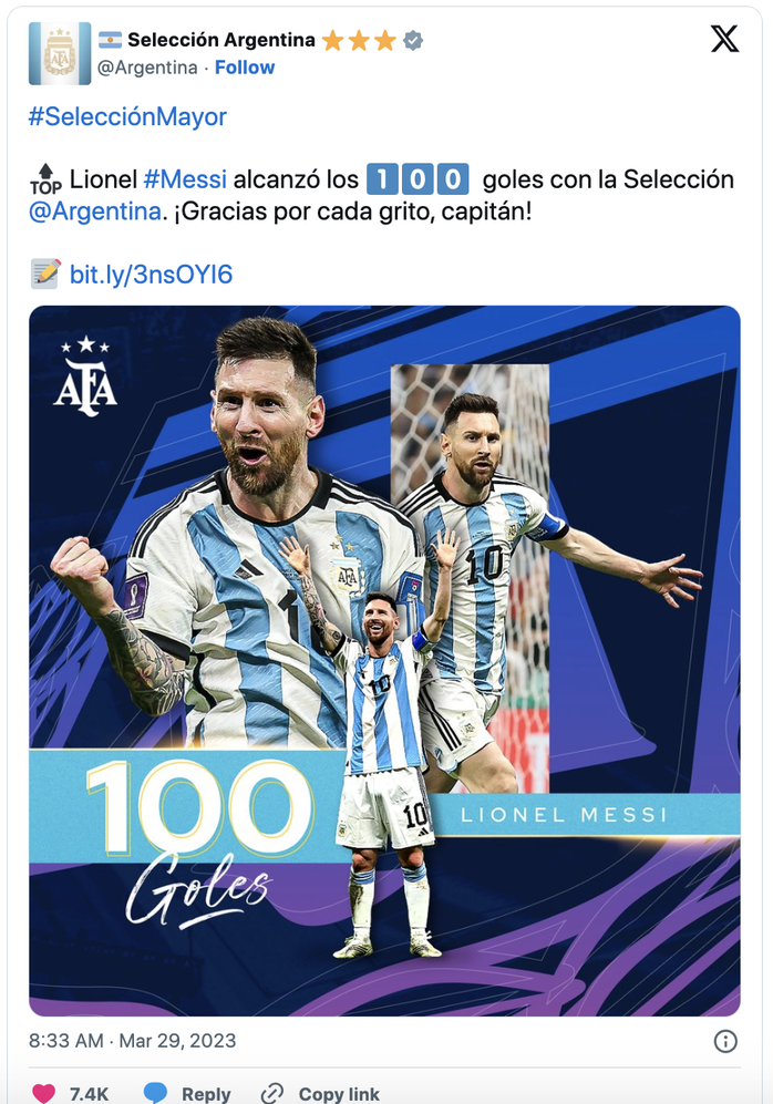 Thắng kịch tính Haaland, Messi giành giải "FIFA The Best 2023"- Ảnh 4. Thắng kịch tính Haaland, Messi giành giải "FIFA The Best 2023"- Ảnh 4.