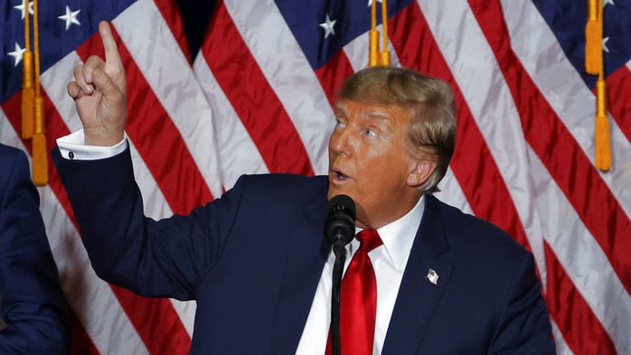 Bầu cử sơ bộ Mỹ: Ông Donald Trump thắng áp đảo ở Iowa- Ảnh 1. Bầu cử sơ bộ Mỹ: Ông Donald Trump thắng áp đảo ở Iowa- Ảnh 1.