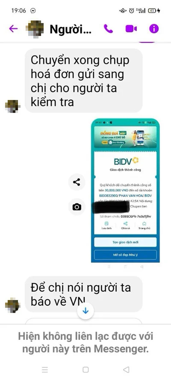 Đủ kiểu giăng bẫy lừa đảo tài chính: Xâm nhập nhóm kín,
tạo tình huống khẩn
- Ảnh 2. Đủ kiểu giăng bẫy lừa đảo tài chính: Xâm nhập nhóm kín,
tạo tình huống khẩn
- Ảnh 2.
