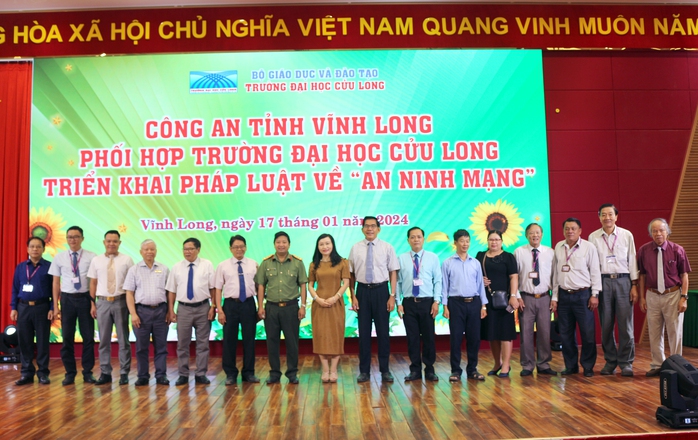 Trường ĐH Cửu Long tổ chức hội nghị tuyên truyền về Luật An ninh mạng- Ảnh 6. Trường ĐH Cửu Long tổ chức hội nghị tuyên truyền về Luật An ninh mạng- Ảnh 6.