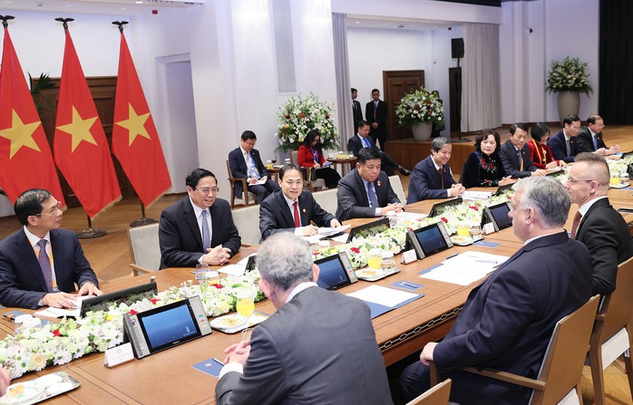 Cuộc hội đàm quan trọng giữa Thủ tướng Phạm Minh Chính và Thủ tướng Hungary- Ảnh 5. Cuộc hội đàm quan trọng giữa Thủ tướng Phạm Minh Chính và Thủ tướng Hungary- Ảnh 5.