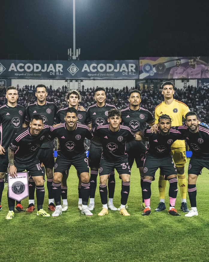 Đội bóng của Messi bị tuyển El Salvador cầm hòa trận đầu tiên của năm- Ảnh 1. Đội bóng của Messi bị tuyển El Salvador cầm hòa trận đầu tiên của năm- Ảnh 1.