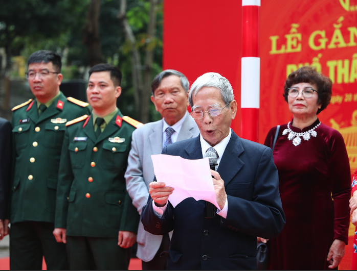 Hà Nội gắn biển tên phố Thâm Tâm- Ảnh 2.