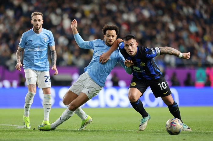 Inter Milan giành Siêu cúp Ý lần thứ 3 liên tiếp- Ảnh 1. Inter Milan giành Siêu cúp Ý lần thứ 3 liên tiếp- Ảnh 1.