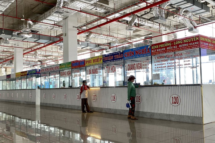 Bến xe Miền Đông mới chiều 23-1 Ảnh: ANH VŨ Bến xe Miền Đông mới chiều 23-1 Ảnh: ANH VŨ