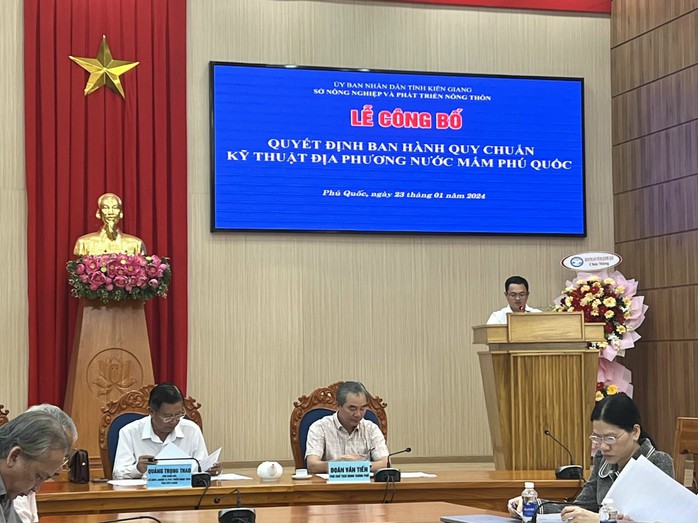 Công bố quy chuẩn kỹ thuật địa phương đối với nước mắm Phú Quốc- Ảnh 2.