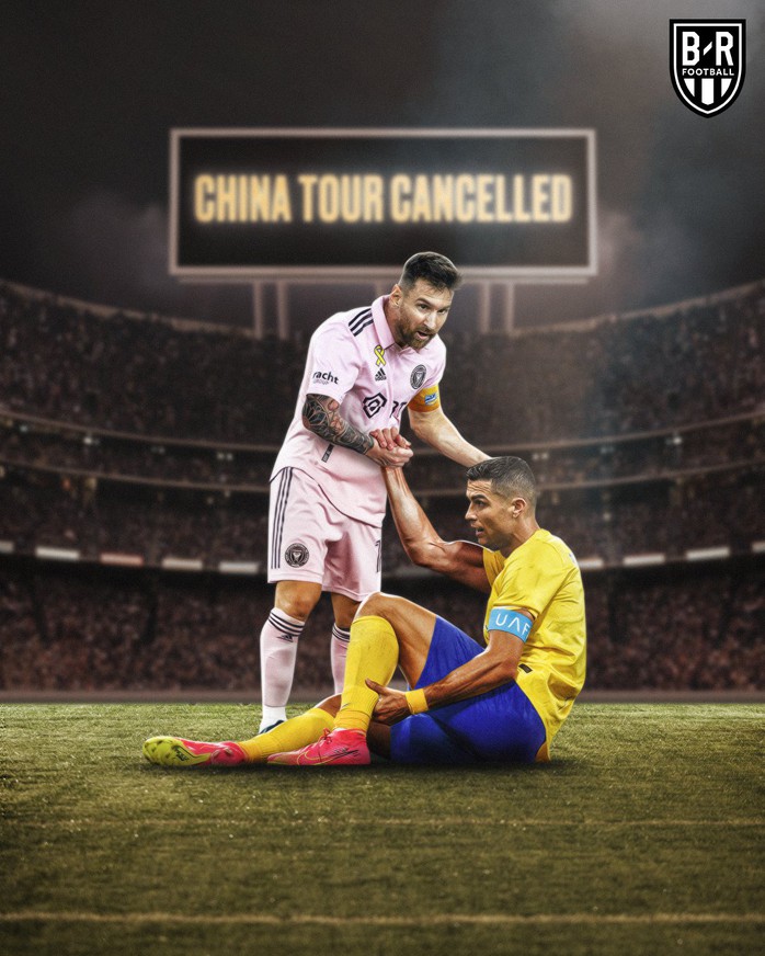 Ronaldo chấn thương khiến loạt giao hữu ở Trung Quốc bị hủy- Ảnh 2. Ronaldo chấn thương khiến loạt giao hữu ở Trung Quốc bị hủy- Ảnh 2.