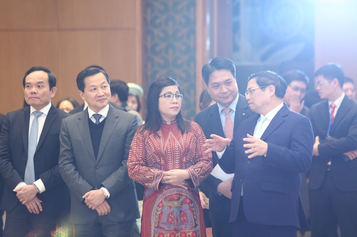 Thủ tướng Phạm Minh Chính và Phu nhân gặp mặt Đoàn Ngoại giao nhân Tết cổ truyền- Ảnh 4. Thủ tướng Phạm Minh Chính và Phu nhân gặp mặt Đoàn Ngoại giao nhân Tết cổ truyền- Ảnh 4.