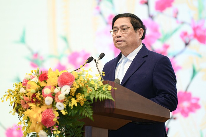 Thủ tướng Phạm Minh Chính và Phu nhân gặp mặt Đoàn Ngoại giao nhân Tết cổ truyền- Ảnh 3. Thủ tướng Phạm Minh Chính và Phu nhân gặp mặt Đoàn Ngoại giao nhân Tết cổ truyền- Ảnh 3.