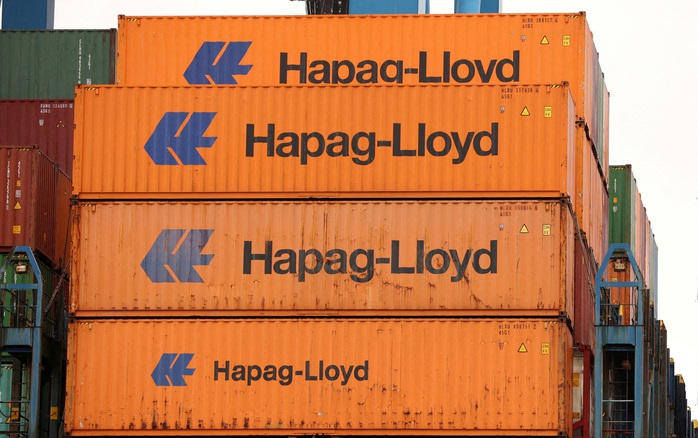 Một cảng container ở TP Hamburg - Đức Ảnh: REUTERS Một cảng container ở TP Hamburg - Đức Ảnh: REUTERS