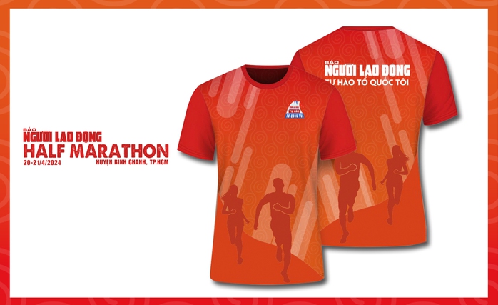 Giải half-marathon “Tự hào Tổ quốc tôi” lần I-2024: Công bố mẫu áo đấu và tiền thưởng- Ảnh 1. Giải half-marathon “Tự hào Tổ quốc tôi” lần I-2024: Công bố mẫu áo đấu và tiền thưởng- Ảnh 1.