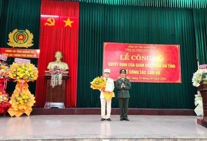 Công an Quảng Trị công bố các quyết định về công tác cán bộ- Ảnh 3.