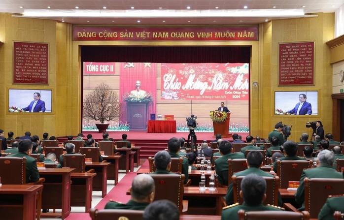 Thủ tướng Phạm Minh Chính thăm, kiểm tra sẵn sàng chiến đấu tại Tổng cục II- Ảnh 3. Thủ tướng Phạm Minh Chính thăm, kiểm tra sẵn sàng chiến đấu tại Tổng cục II- Ảnh 3.