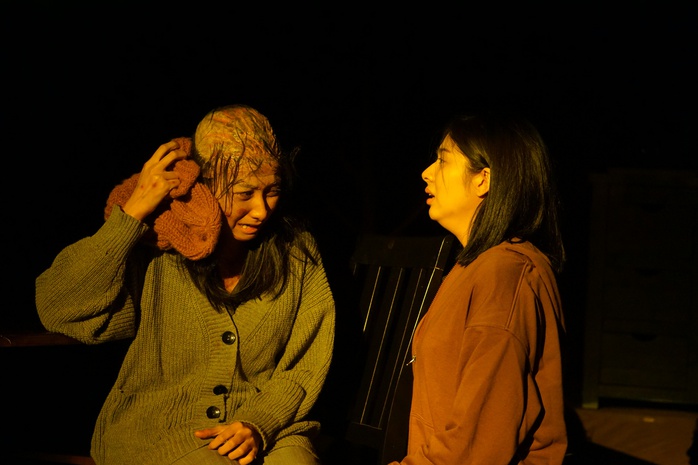 Khi "Xóm kịch" về trụ tại Nhà hát Nụ cười, "Khúc dạ tâm" tưng bừng đón Tết- Ảnh 3. Khi "Xóm kịch" về trụ tại Nhà hát Nụ cười, "Khúc dạ tâm" tưng bừng đón Tết- Ảnh 3.