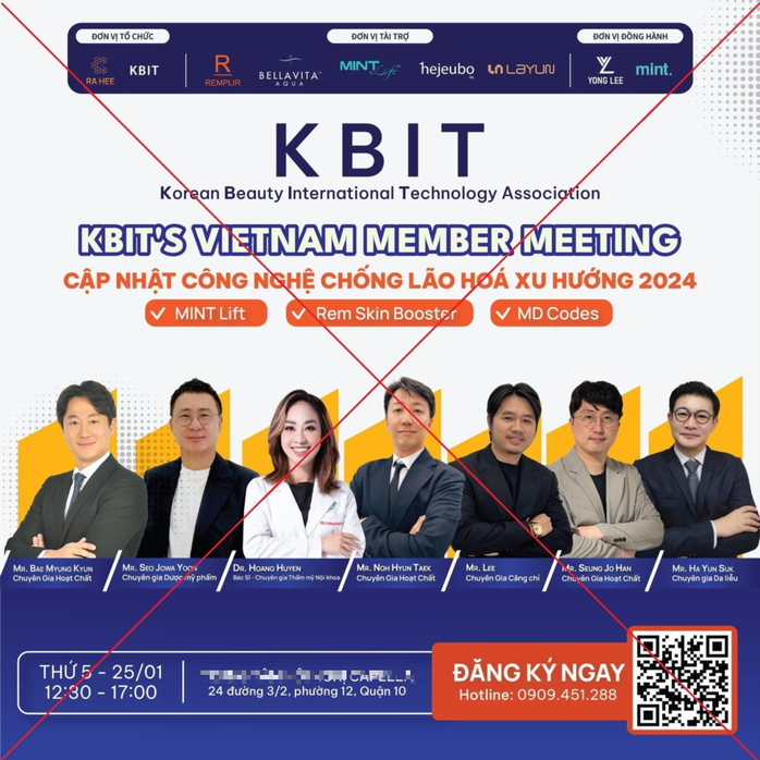 Một hội thảo thẩm mỹ bị đình chỉ vì hoạt động trái phép- Ảnh 1. Một hội thảo thẩm mỹ bị đình chỉ vì hoạt động trái phép- Ảnh 1.