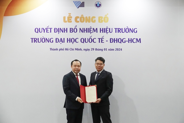 Trường ĐH Quốc tế có hiệu trưởng mới- Ảnh 1. Trường ĐH Quốc tế có hiệu trưởng mới- Ảnh 1.