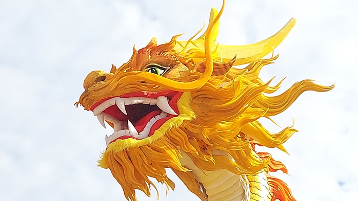 Linh vật rồng vừa được đặt ở Công viên Lao Bảo đã nhận được nhiều lời khen- Ảnh 6. Linh vật rồng vừa được đặt ở Công viên Lao Bảo đã nhận được nhiều lời khen- Ảnh 6.