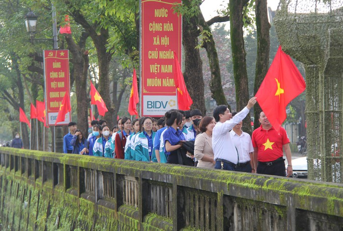 Khánh thành "Đường cờ Tổ quốc" tại Thành cổ Quảng Trị- Ảnh 6. Khánh thành "Đường cờ Tổ quốc" tại Thành cổ Quảng Trị- Ảnh 6.