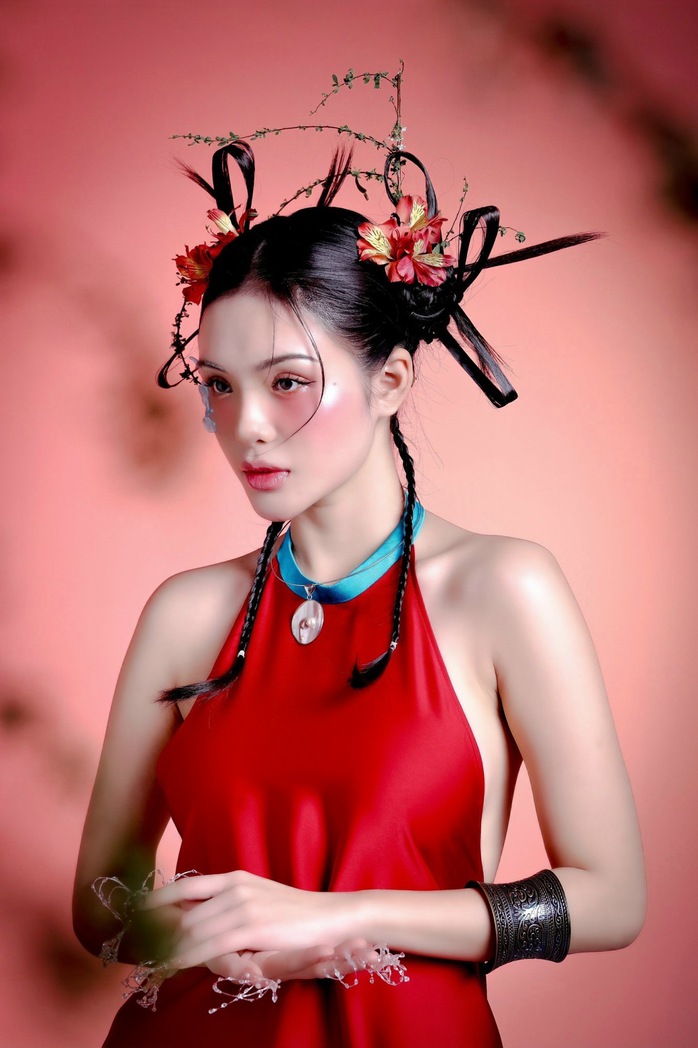 Nhật Hạ khoe lưng trần nõn nà, đón Xuân Giáp Thìn- Ảnh 3. Nhật Hạ khoe lưng trần nõn nà, đón Xuân Giáp Thìn- Ảnh 3.