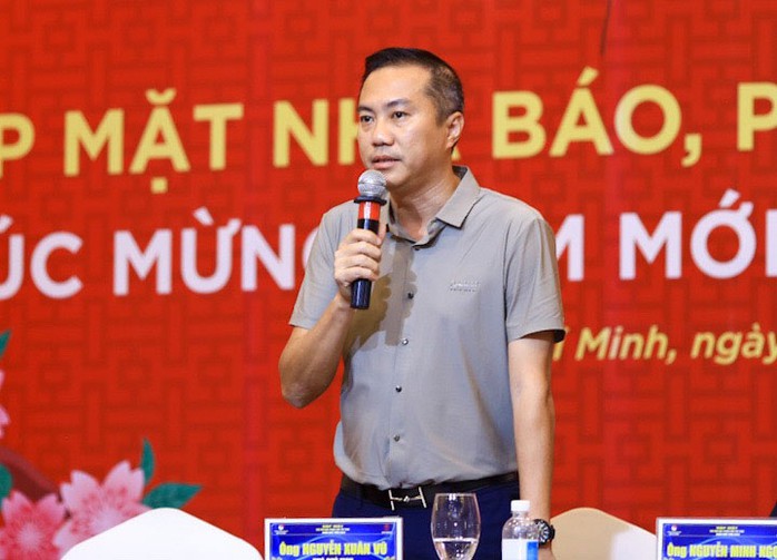 Ông Nguyễn Xuân Vũ, Phó Chủ tịch phụ trách truyền thông VFF Ảnh: QUỐC AN Ông Nguyễn Xuân Vũ, Phó Chủ tịch phụ trách truyền thông VFF Ảnh: QUỐC AN