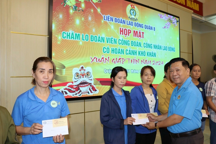 Đoàn viên - lao động khó khăn vui “Tết sum vầy - Xuân tri ân”- Ảnh 1.