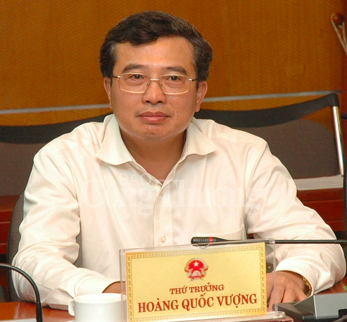 Bắt nguyên thứ trưởng Bộ Công Thương Hoàng Quốc Vượng- Ảnh 1. Bắt nguyên thứ trưởng Bộ Công Thương Hoàng Quốc Vượng- Ảnh 1.