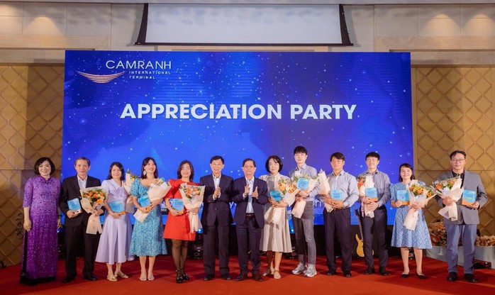 Lễ tri ân được Công ty Cổ phần Nhà ga Quốc tế Cam Ranh tổ chức tại Khánh Hòa