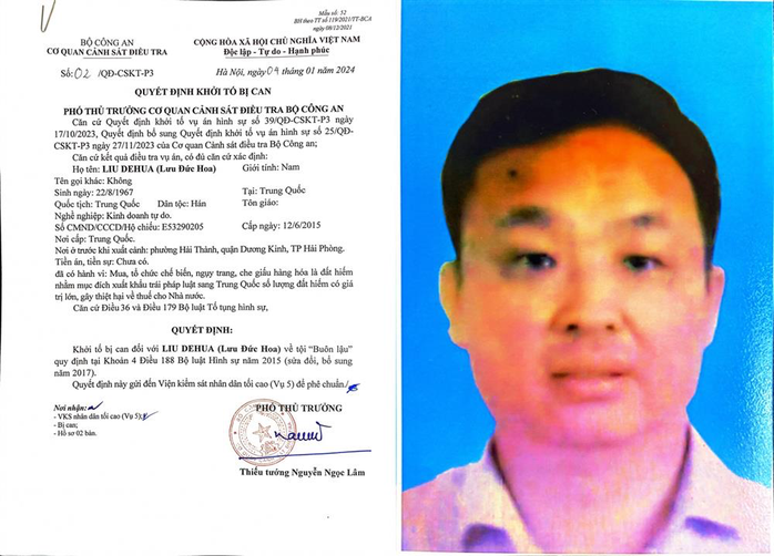 Khởi tố 8 bị can vụ án khai thác đất hiếm tại Công ty cổ phần tập đoàn Thái Dương- Ảnh 1. Khởi tố 8 bị can vụ án khai thác đất hiếm tại Công ty cổ phần tập đoàn Thái Dương- Ảnh 1.