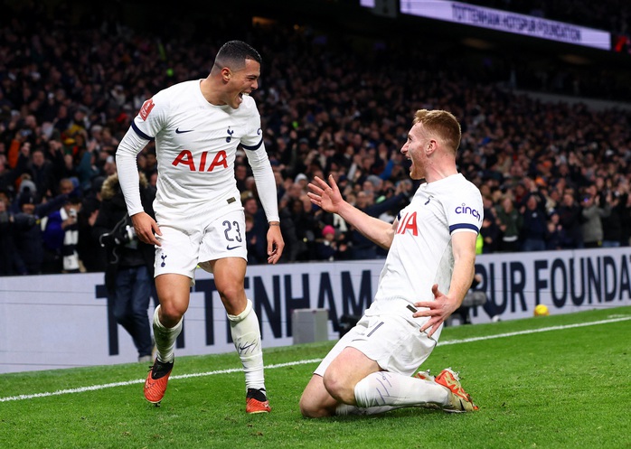 Hậu vệ lập siêu phẩm, Tottenham chật vật vượt vòng ba FA Cup- Ảnh 3. Hậu vệ lập siêu phẩm, Tottenham chật vật vượt vòng ba FA Cup- Ảnh 3.