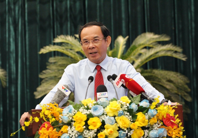 Bí thư Thành ủy Nguyễn Văn Nên: Xử lý những việc tồn đọng để lập lại trật tự mới- Ảnh 1. Bí thư Thành ủy Nguyễn Văn Nên: Xử lý những việc tồn đọng để lập lại trật tự mới- Ảnh 1.