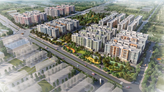 Chủ tịch Quốc hội Vương Đình Huệ khởi công dự án nhà ở xã hội đầu tiên tại Hải Phòng- Ảnh 2. Chủ tịch Quốc hội Vương Đình Huệ khởi công dự án nhà ở xã hội đầu tiên tại Hải Phòng- Ảnh 2.