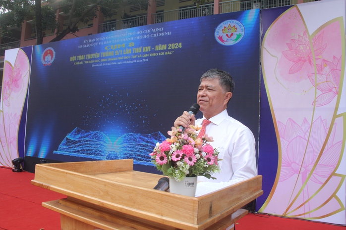 11.000 học sinh tiêu biểu TP HCM dự hội trại truyền thống 9-1- Ảnh 3. 11.000 học sinh tiêu biểu TP HCM dự hội trại truyền thống 9-1- Ảnh 3.