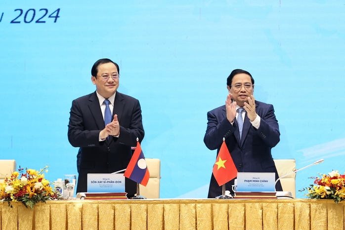 Việt-Lào ký kết hợp tác tài chính, nông nghiệp, khai thác khoáng sản- Ảnh 1. Việt-Lào ký kết hợp tác tài chính, nông nghiệp, khai thác khoáng sản- Ảnh 1.