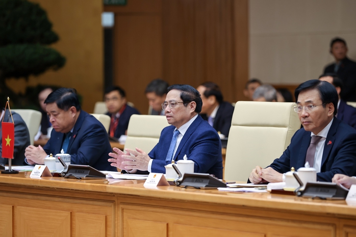 Thủ tướng Phạm Minh Chính và Thủ tướng Lào đồng chủ trì Kỳ họp Ủy ban liên Chính phủ Việt Nam-Lào- Ảnh 4. Thủ tướng Phạm Minh Chính và Thủ tướng Lào đồng chủ trì Kỳ họp Ủy ban liên Chính phủ Việt Nam-Lào- Ảnh 4.