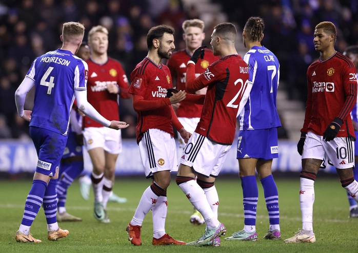 Áp đảo đội Hạng nhì Wigan, Man United tiến thẳng vòng 4 FA Cup- Ảnh 5. Áp đảo đội Hạng nhì Wigan, Man United tiến thẳng vòng 4 FA Cup- Ảnh 5.