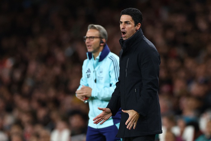 Thủ quân Saka lập công, Arsenal hạ gục PSG ở Champions League- Ảnh 6. Thủ quân Saka lập công, Arsenal hạ gục PSG ở Champions League- Ảnh 6.