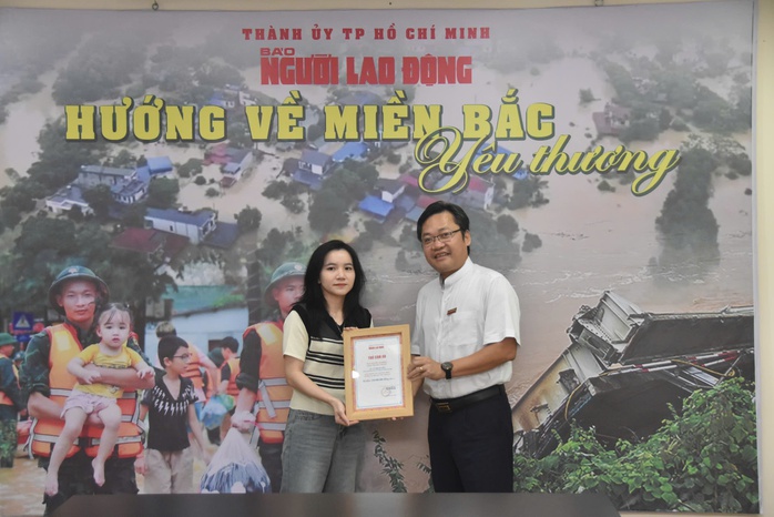 Sư cô Bích Liên đóng góp thêm 150 triệu đồng giúp đồng bào miền Bắc khắc phục hậu quả thiên tai- Ảnh 2. Sư cô Bích Liên đóng góp thêm 150 triệu đồng giúp đồng bào miền Bắc khắc phục hậu quả thiên tai- Ảnh 2.