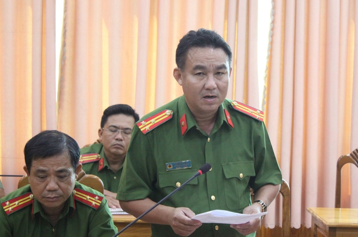 Công an Vĩnh Long thông tin vụ Công an Vĩnh Long thông tin vụ
