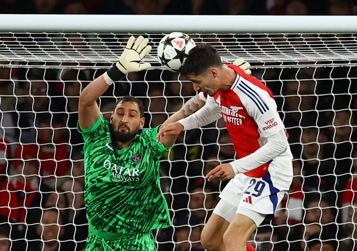 Thủ quân Saka lập công, Arsenal hạ gục PSG ở Champions League- Ảnh 3. Thủ quân Saka lập công, Arsenal hạ gục PSG ở Champions League- Ảnh 3.