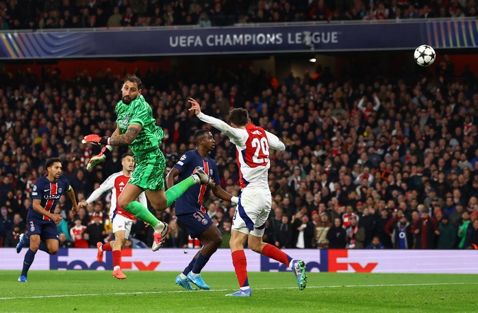 Thủ quân Saka lập công, Arsenal hạ gục PSG ở Champions League- Ảnh 2. Thủ quân Saka lập công, Arsenal hạ gục PSG ở Champions League- Ảnh 2.
