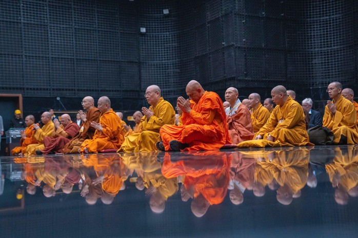 Đoàn đại biểu Vesak 2025 đến thăm và làm việc tại núi Bà Đen, Tây Ninh- Ảnh 2. Đoàn đại biểu Vesak 2025 đến thăm và làm việc tại núi Bà Đen, Tây Ninh- Ảnh 2.