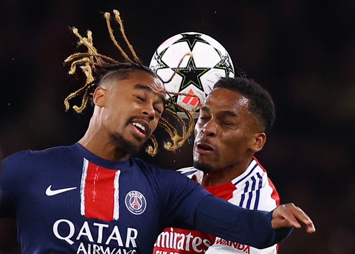 Thủ quân Saka lập công, Arsenal hạ gục PSG ở Champions League- Ảnh 7. Thủ quân Saka lập công, Arsenal hạ gục PSG ở Champions League- Ảnh 7.