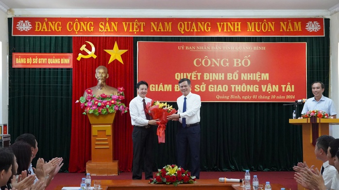 Bổ nhiệm ông Hoàng Đăng Cương làm Giám đốc Sở GTVT Quảng Bình- Ảnh 1. Bổ nhiệm ông Hoàng Đăng Cương làm Giám đốc Sở GTVT Quảng Bình- Ảnh 1.