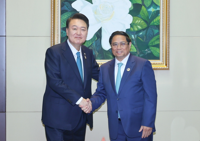 Thủ tướng đề nghị Hàn Quốc cho vay ưu đãi để đầu tư các dự án đường sắt, đường bộ cao tốc- Ảnh 1.