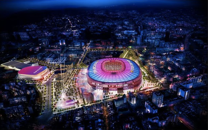 Lộ diện hình ảnh tuyệt đẹp bộ mặt mới sân Nou Camp 1,25 tỉ bảng- Ảnh 4.
