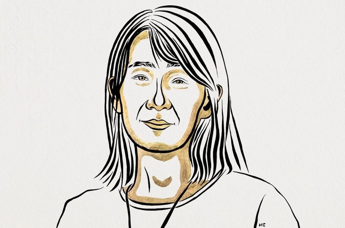 Nóng: Nobel Văn chương 2024 xướng tên nữ văn sĩ Hàn Quốc Han Kang- Ảnh 1. Nóng: Nobel Văn chương 2024 xướng tên nữ văn sĩ Hàn Quốc Han Kang- Ảnh 1.