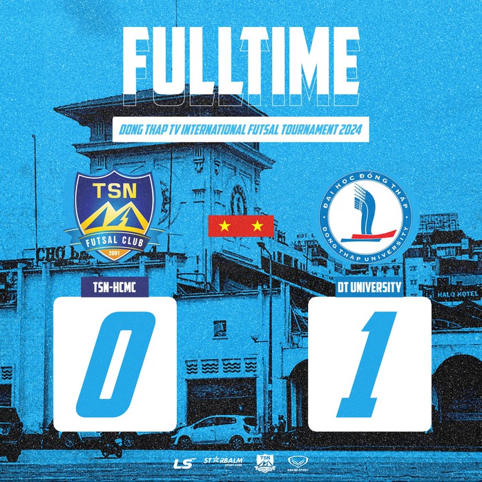 Thái Sơn Nam TP HCM bất ngờ thua Trường Đại học Đồng Tháp ở giải futsal quốc tế- Ảnh 1. Thái Sơn Nam TP HCM bất ngờ thua Trường Đại học Đồng Tháp ở giải futsal quốc tế- Ảnh 1.
