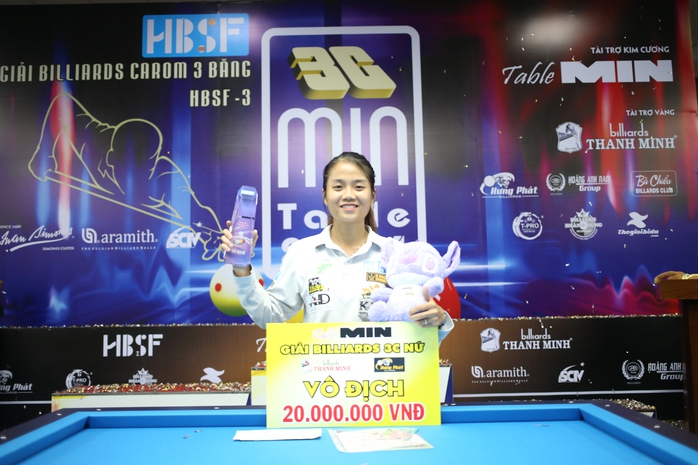 Yến Sinh, Thanh Lực vô địch Giải Billiards carom 3 băng TP HCM 2024- Ảnh 7. Yến Sinh, Thanh Lực vô địch Giải Billiards carom 3 băng TP HCM 2024- Ảnh 7.