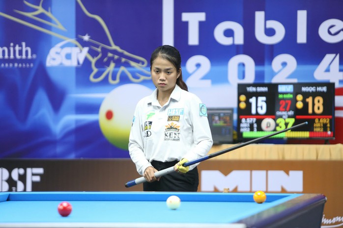 Yến Sinh, Thanh Lực vô địch Giải Billiards carom 3 băng TP HCM 2024- Ảnh 6. Yến Sinh, Thanh Lực vô địch Giải Billiards carom 3 băng TP HCM 2024- Ảnh 6.